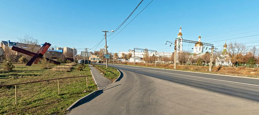 Фото: Въезд в Ростов по Западному мосту, Яндекс.Карты