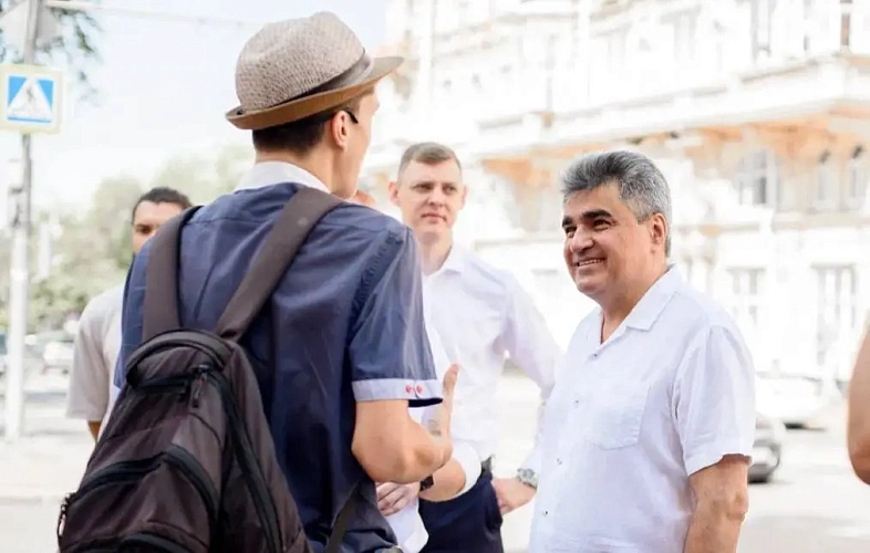 Фото: Лидер партии «Новые люди» Алексей Нечаев предложил создать программу сохранения исторических зданий в Ростове // фото пресс-служба партии "Новые люди"