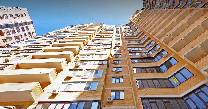Фото: Высотная жилая застройка на улице Творческой в Ростове, Яндекс.Карты