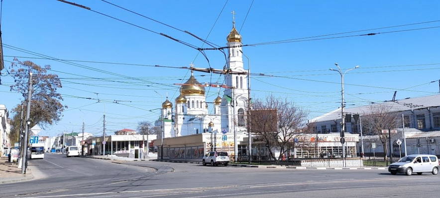 Фото: кафедральный собор в Ростове \\ кадр 1rnd.ru