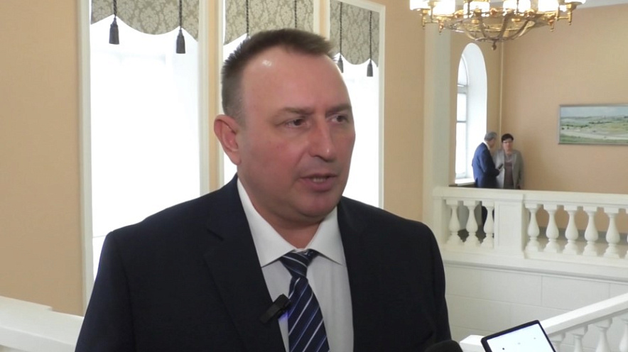 Фото: Градоначальником Волгодонска стал полковник полиции Юрий Мариненко, кадр из видео